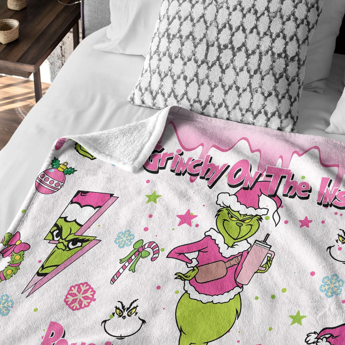 Custom Grinch Blanket - 410TTHNBL003