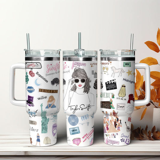All 11 of Eras - 40oz Tumbler 407HLHNTB007