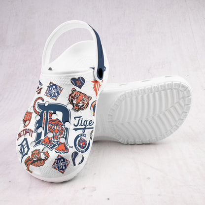 Detroit Tigers MLB Sport Clogs Shoes  - 503HLHNCR100