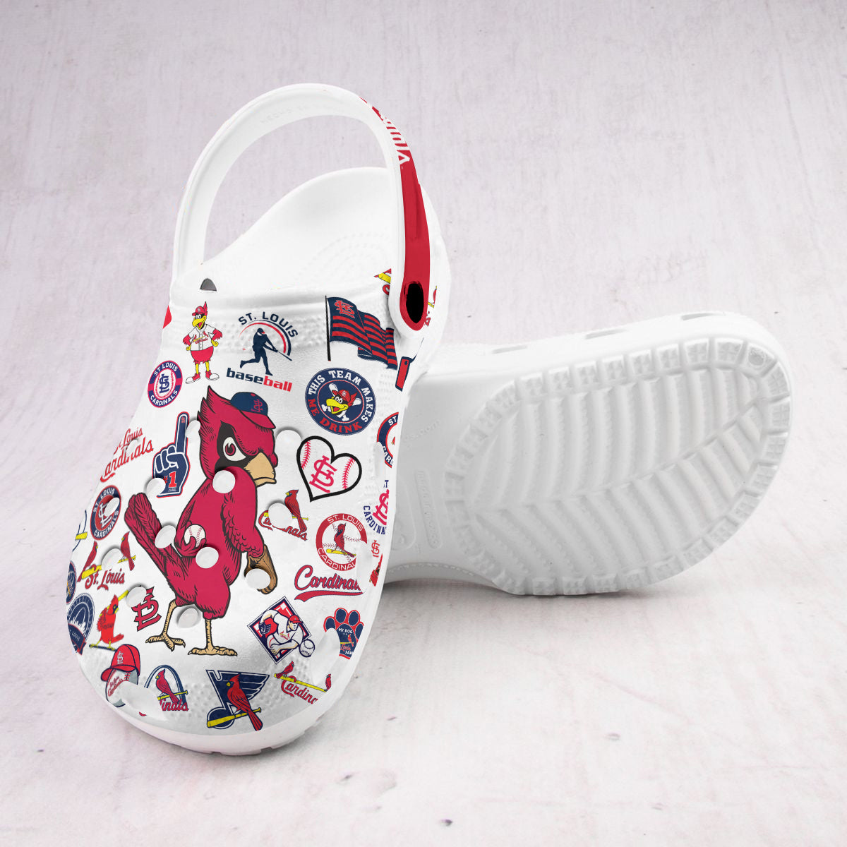 MLB St Louis Cardinals Clog  - 503HLHNCR084