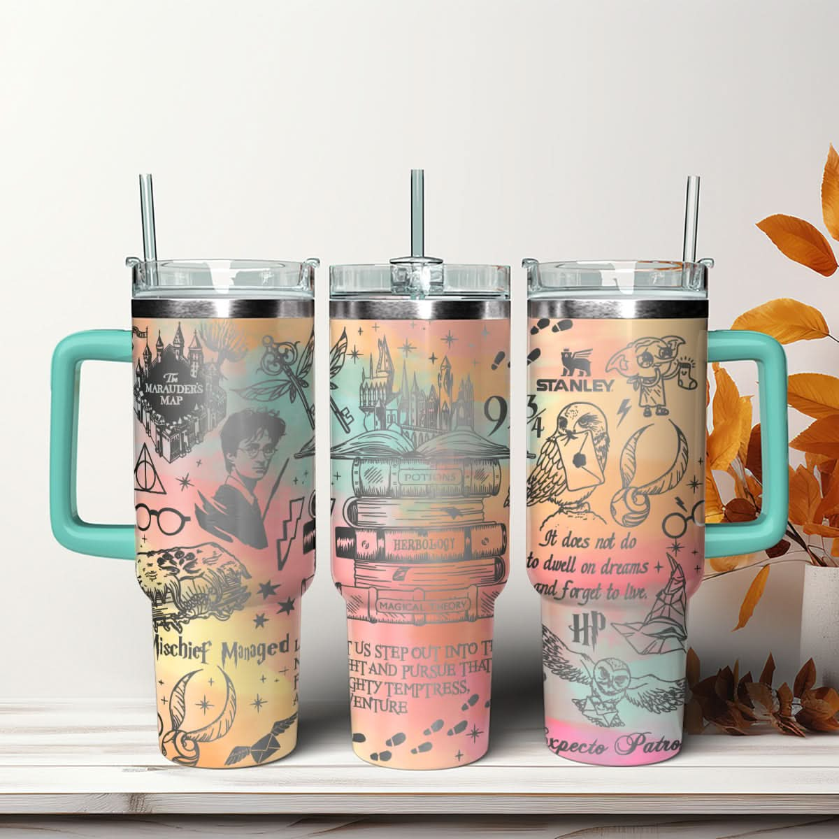 HP Wizards Engraved Tumbler - 407HLHNTB058