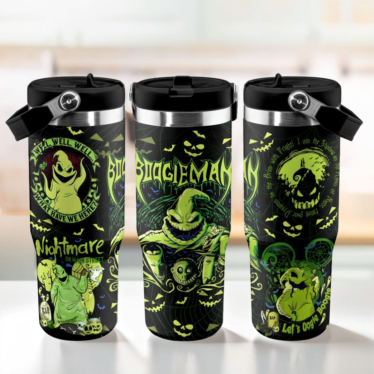 Disney Boogie Man Nightmare IceFlow 40oz Tumbler - 408HLHNTB095