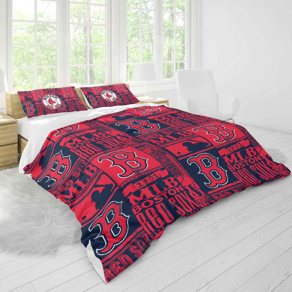 MLB Boston Red Sox Bedding Set Limited