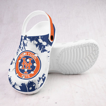 New York Mets MLB Sport Clogs Shoes  - 503HLHNCR186