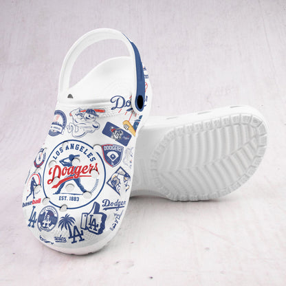 Los Angeles Dodgers Baseball Team MLB Clogs  - 503HLHNCR087