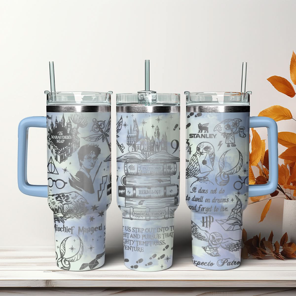 HP Wizards Engraved Tumbler - 407HLHNTB058