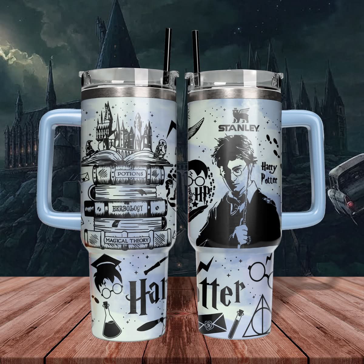 HP Wizards School Engraved Tumbler - 407HLHNTB072