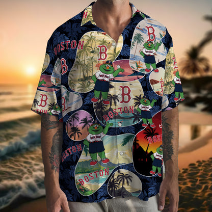 Boston Red Sox MLB Hawaiian Shirt