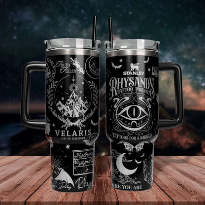 Velaris Rhysand's Engraved 40oz Tumbler - 407VTHNTB003