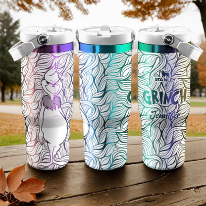 Custom Grinch Movie 40oz Tumbler - 410QAHNTB001