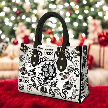 Chicago White Sox Women Leather Hand Bag