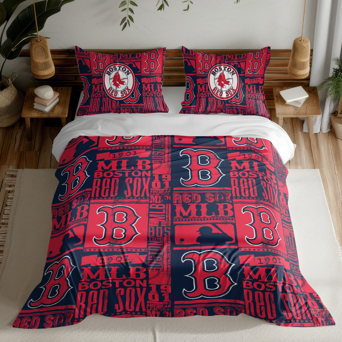 MLB Boston Red Sox Bedding Set Limited