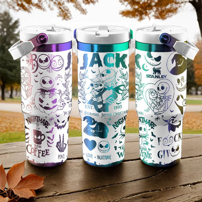 Jack Nightmare Before Christmas Revenge IceFlow 40oz Tumbler - 408HLHNTB123