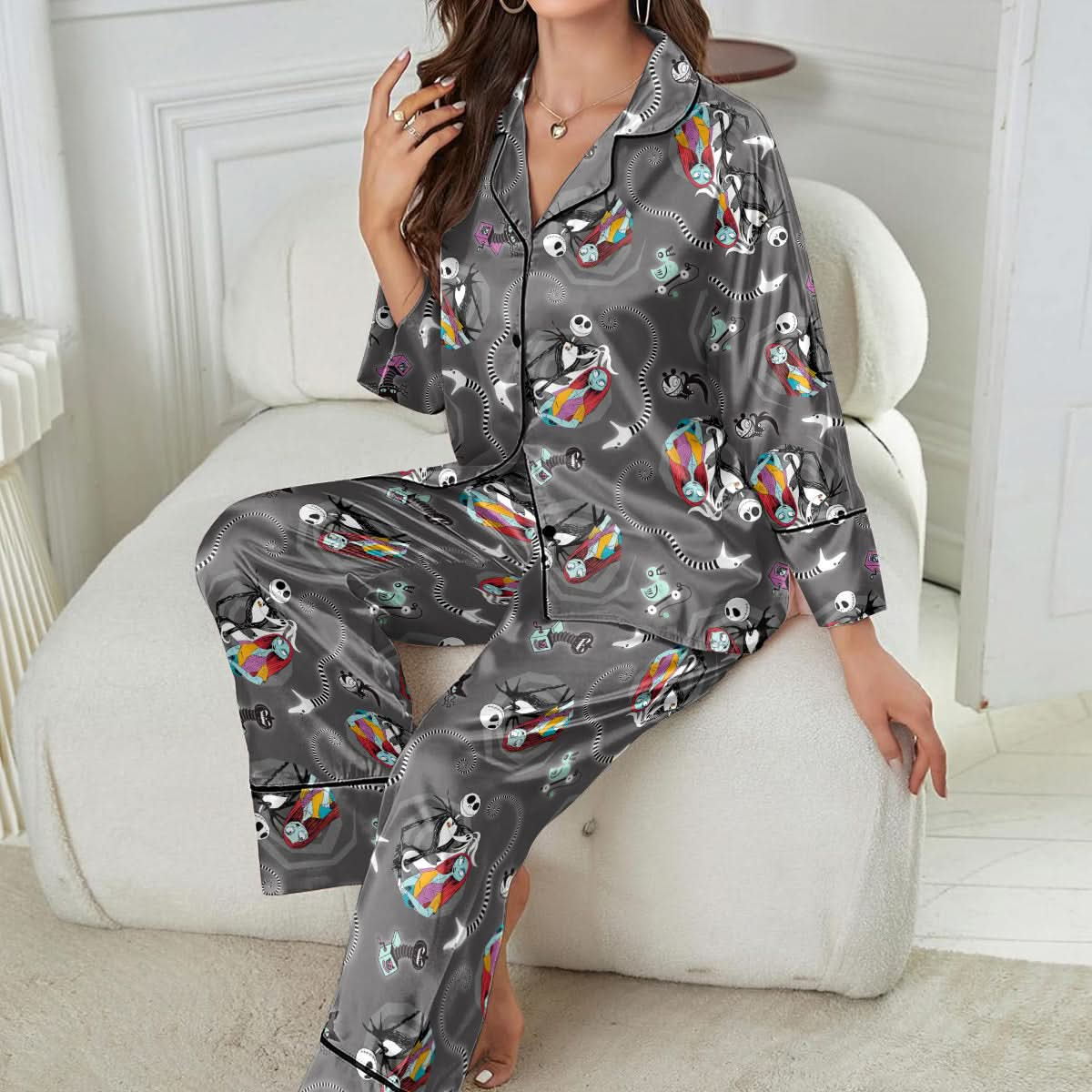 The Nightmare Before Christmas Pajama - 409VTHNPJ035