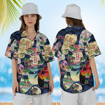 Boston Red Sox MLB Hawaiian Shirt