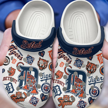 Detroit Tigers MLB Sport Clogs Shoes  - 503HLHNCR100