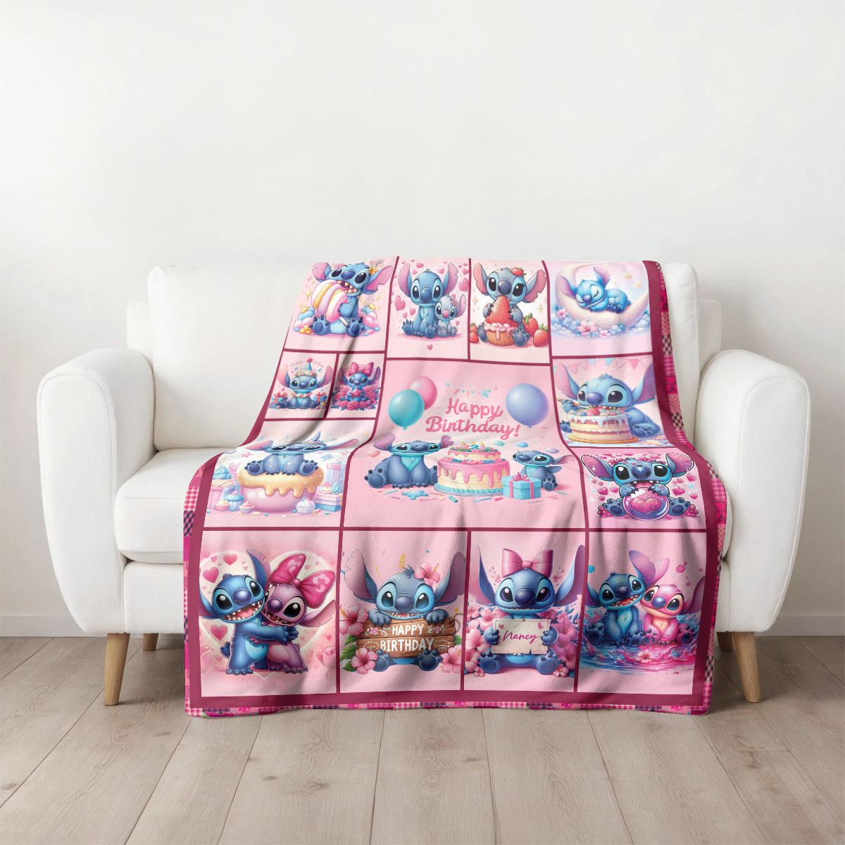 Birthday Gift DN Stitch Blanket - 412MCHNBL002