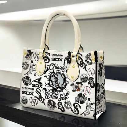 Chicago White Sox Women Leather Hand Bag