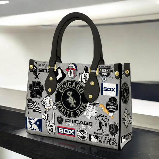 Chicago White Sox Women Leather Hand Bag
