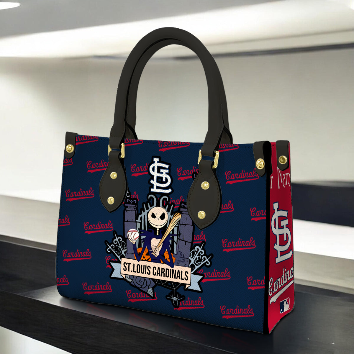 St.Louis Cardinals Jack Women Leather Hand Bag