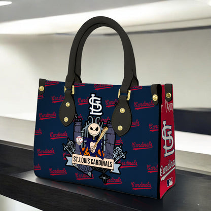 St.Louis Cardinals Jack Women Leather Hand Bag