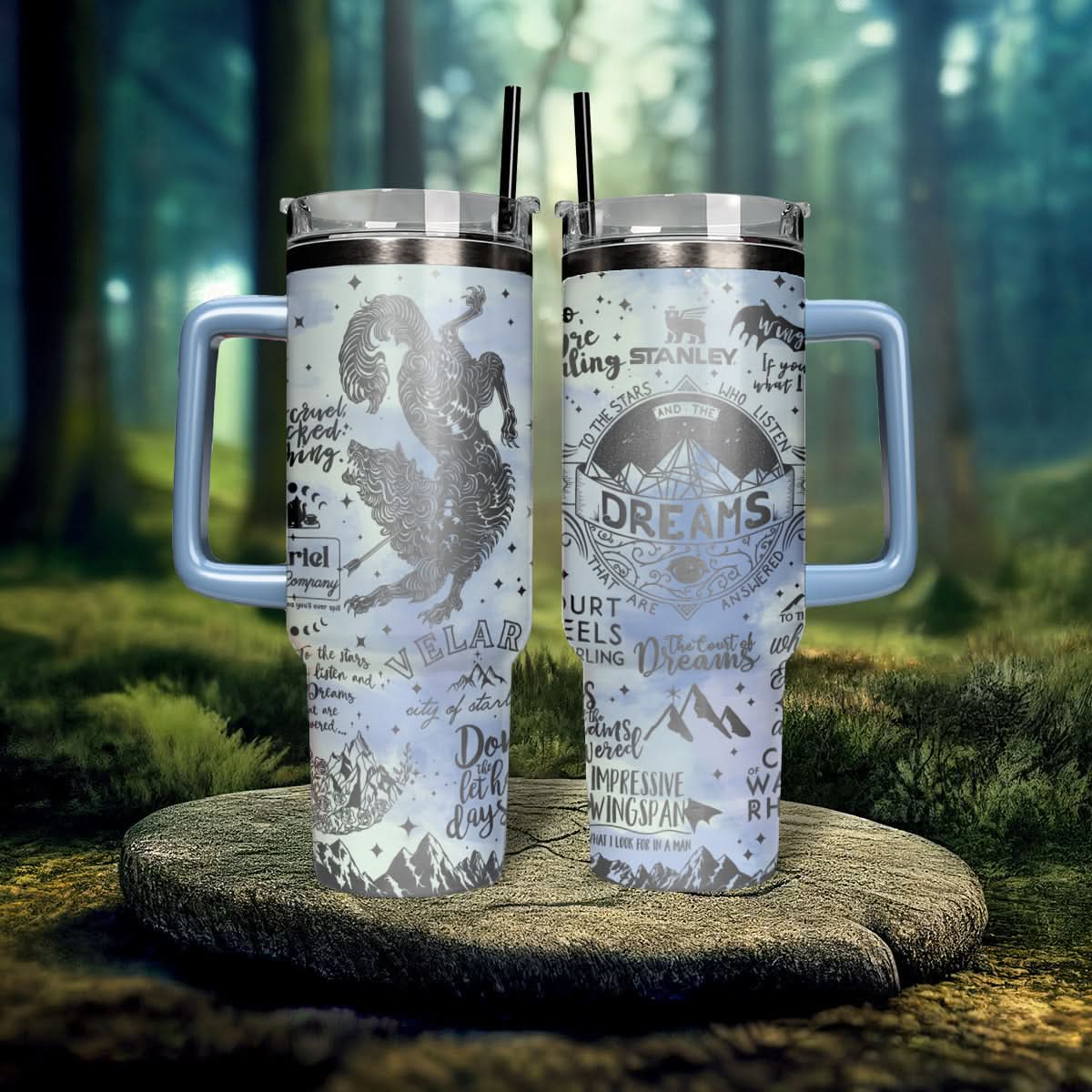 A Court of Thorns and Roses 40oz Tumbler - 407VTHNTB004