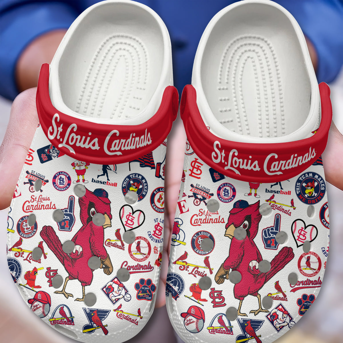 MLB St Louis Cardinals Clog  - 503HLHNCR084