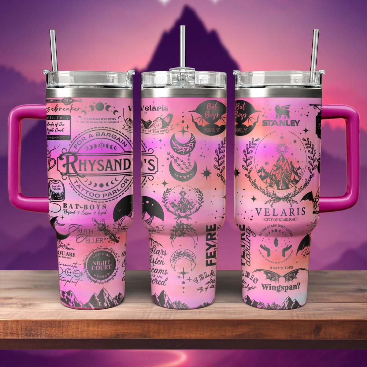 Acotar Rhysand's 40oz Tumbler - 407VTHNTB006