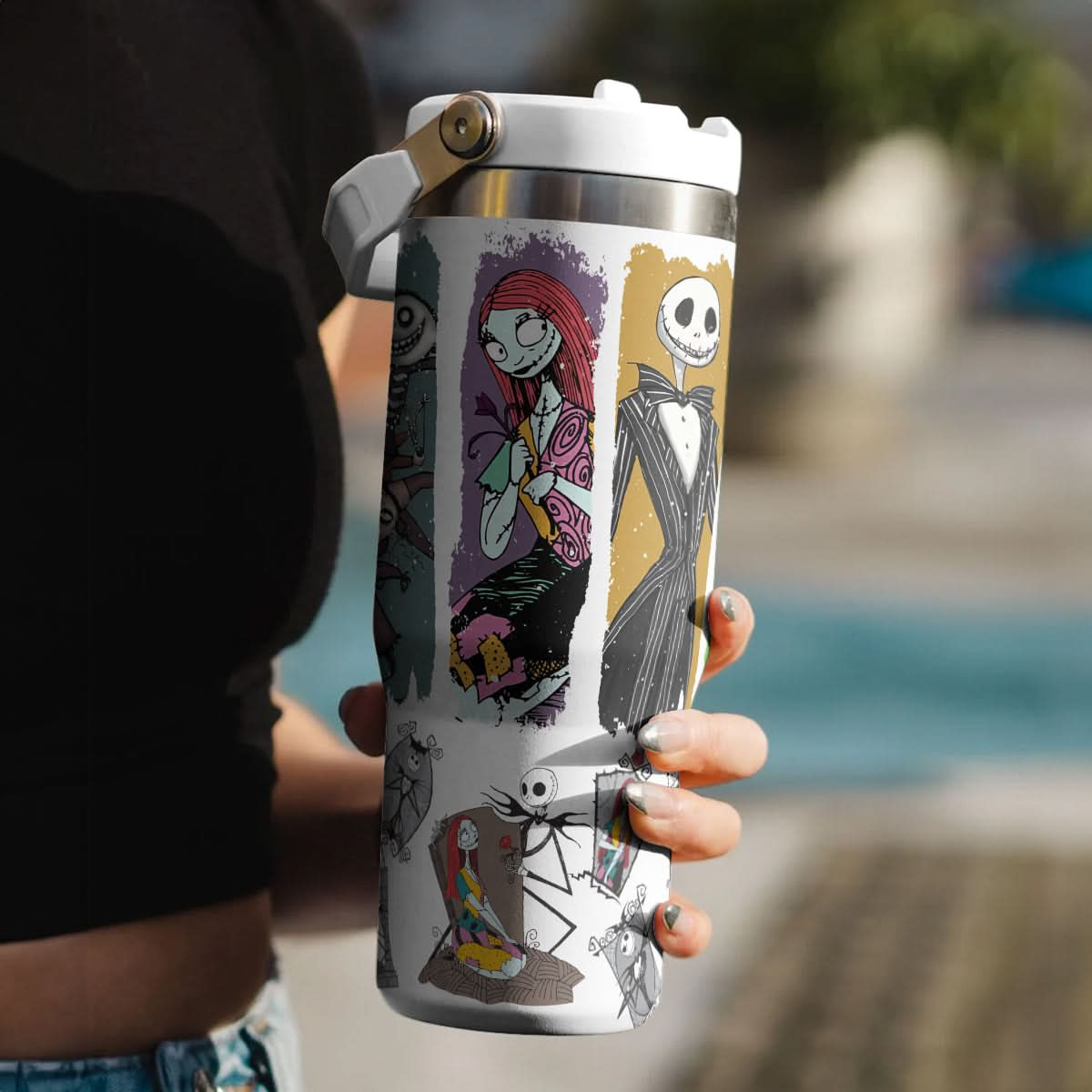 Nightmare Before Christmas IceFlow 40oz Tumbler - 408HLHNTB094