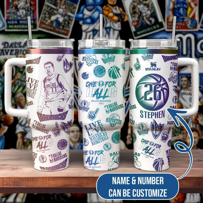 Dallas Mavericks Custom Tumbler 406TTHNTB035