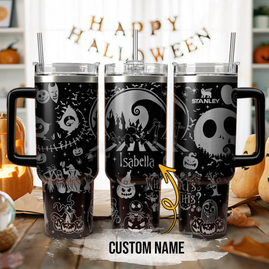 Custom Name The Nightmare Before Stanley 40 oz Tumbler