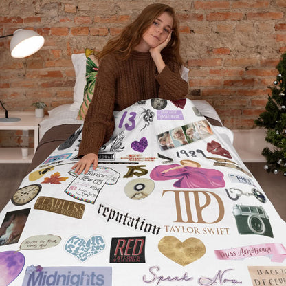 Swiftie Taylor Swift Albums Blanket 407HLHNBL050