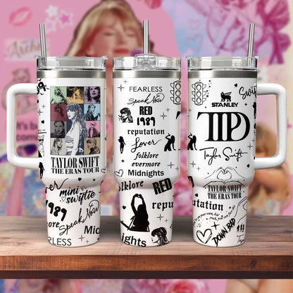 All 11 of Eras - 40oz Tumbler 406HLHNTB005