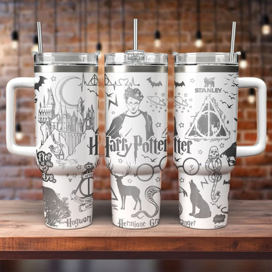 Harry Potter Wizards Engraved 40 oz Tumbler - 407HLHNTB070