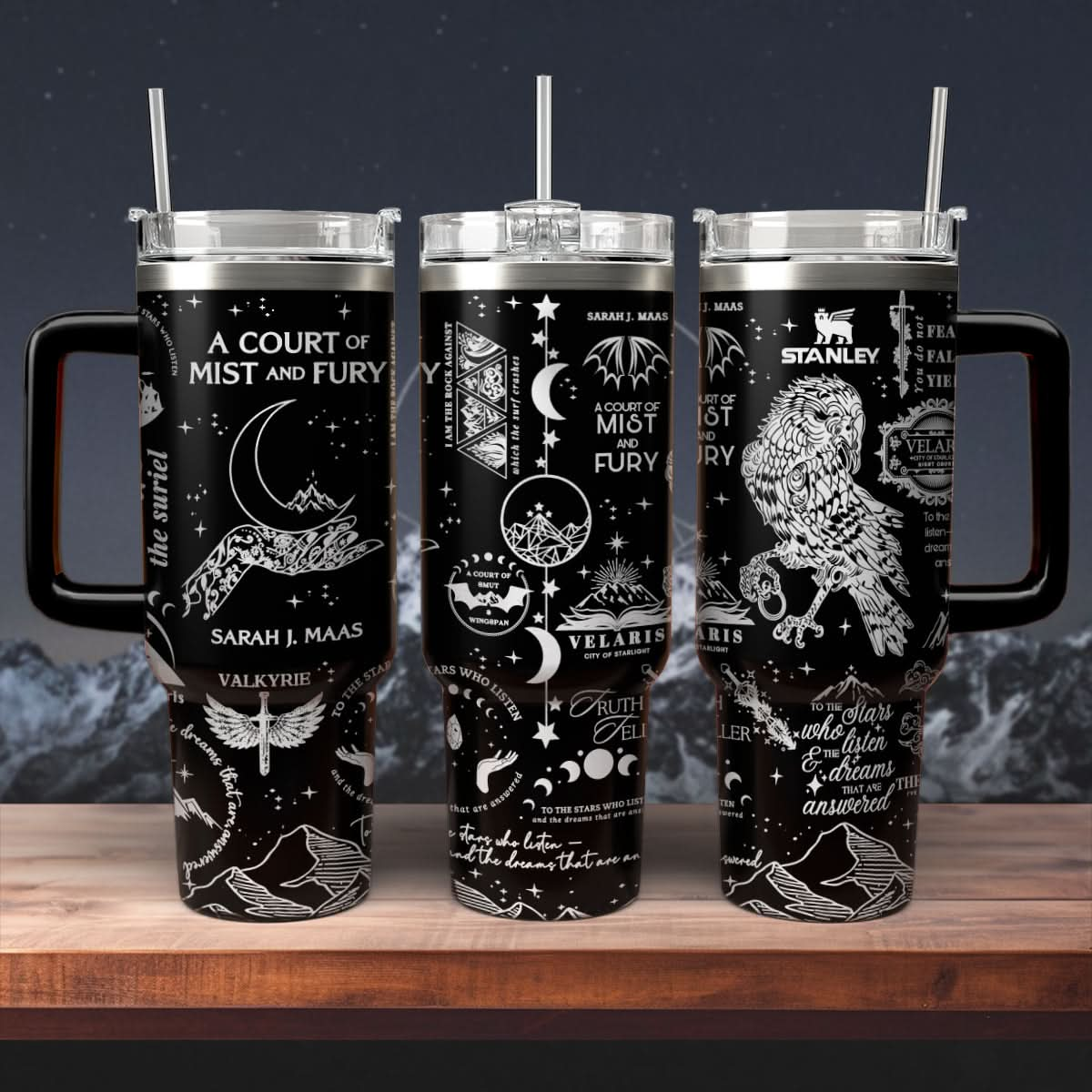 A Court of Mist and Fury 40oz Tumbler - 407VTHNTB007