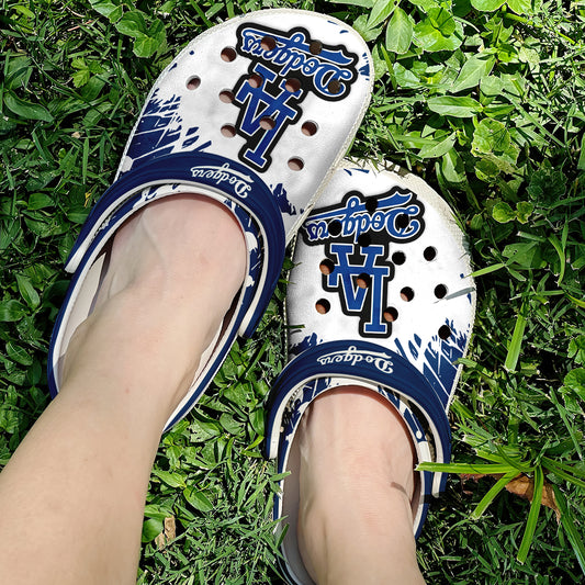 Los Angeles Dodgers MLB Sport Clogs Shoes  - 503HLHNCR184