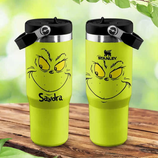 Custom Name Grinch Movie IceFlow 40oz Tumbler - 410TTHNTB014