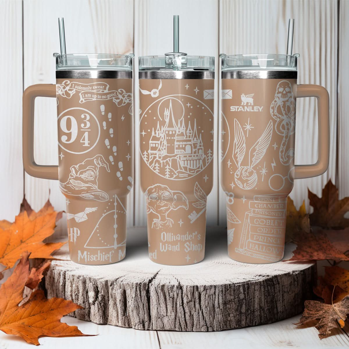 HP Wizard Engraved 40oz Tumbler- 407HLHNTB056