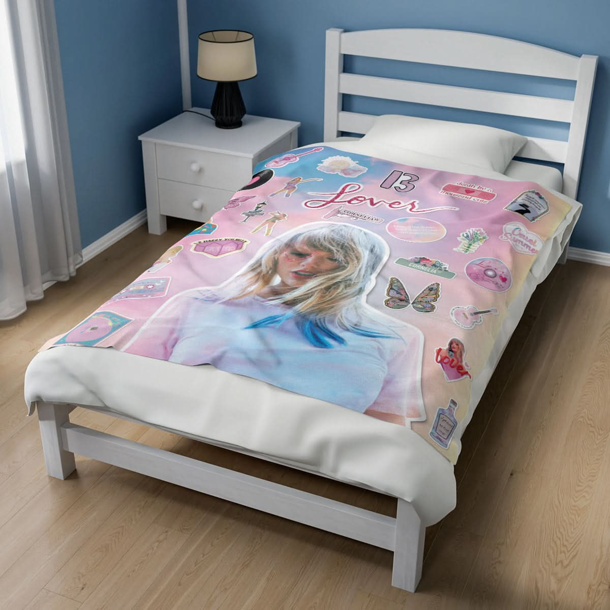 Pink Taylor Swift Lovers Blanket 407HLHNBL055