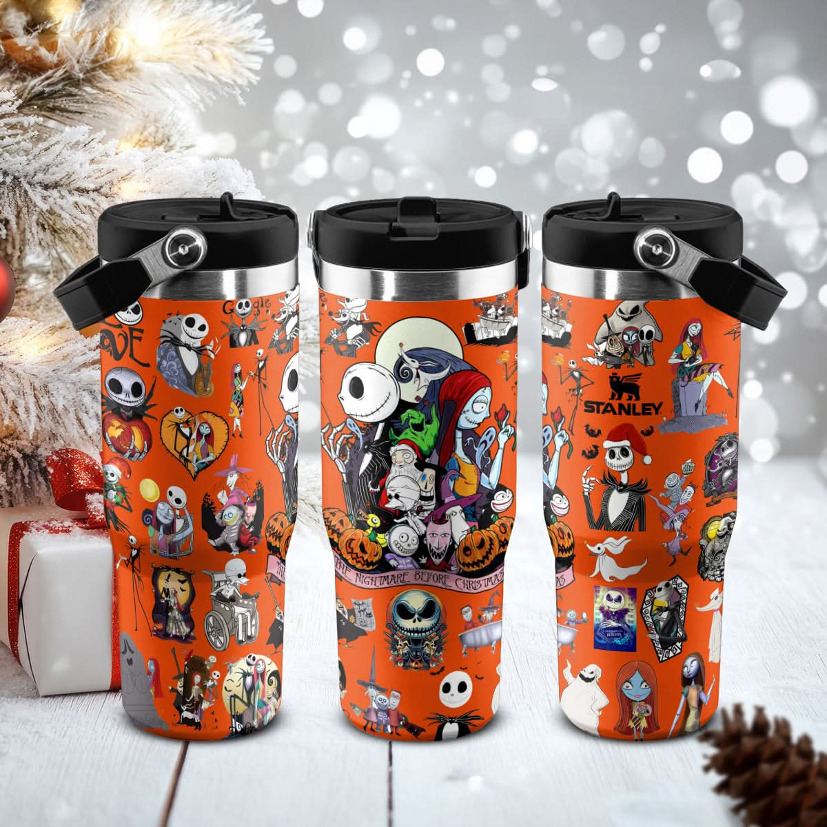 Nightmare Before Xmas IceFlow 40oz Tumbler - 408VTHNTB044