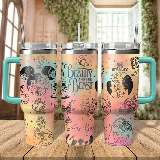 Beauty and The Beast Tumbler - 501HLHNTB039