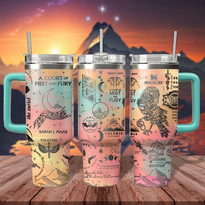 A Court of Mist and Fury 40oz Tumbler - 407VTHNTB007