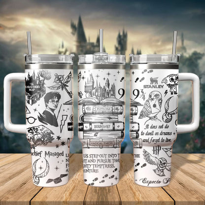 HP Wizards Engraved Tumbler - 407HLHNTB058