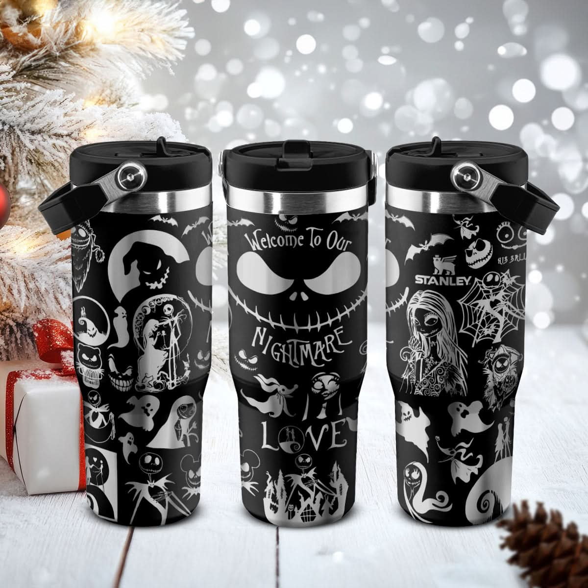 The Nightmare Christmas IceFlow 40oz Tumbler - 408HLHNTB083