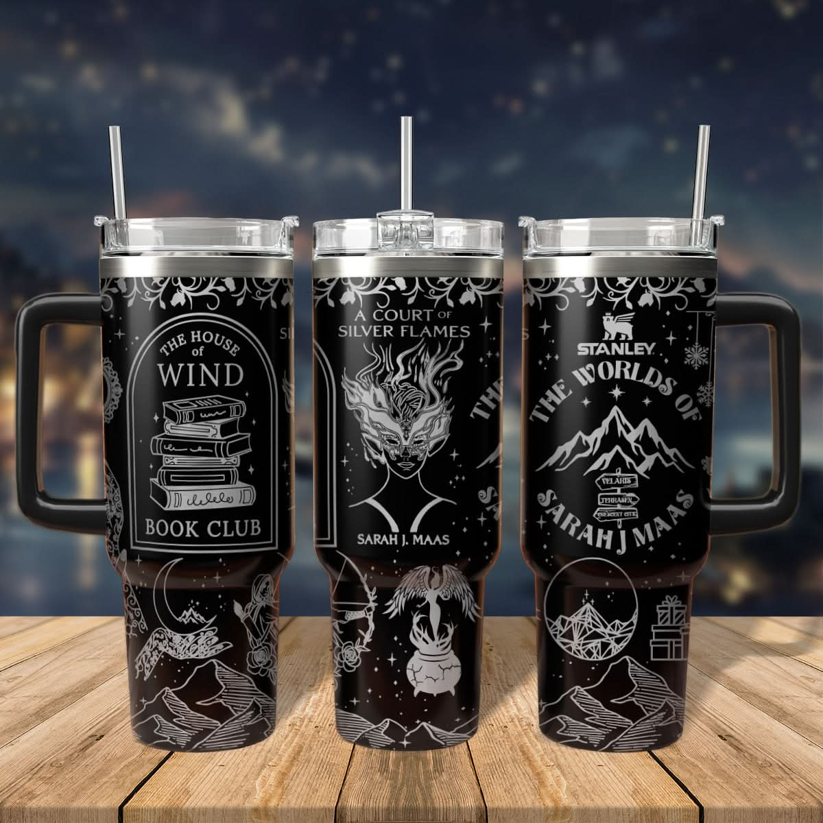 ACOTAR Full Series 40oz Tumbler - 407VTHNTB009