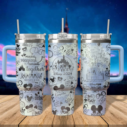 Disney Vacation Family Trip 40oz Tumbler- 406TTHNTB052