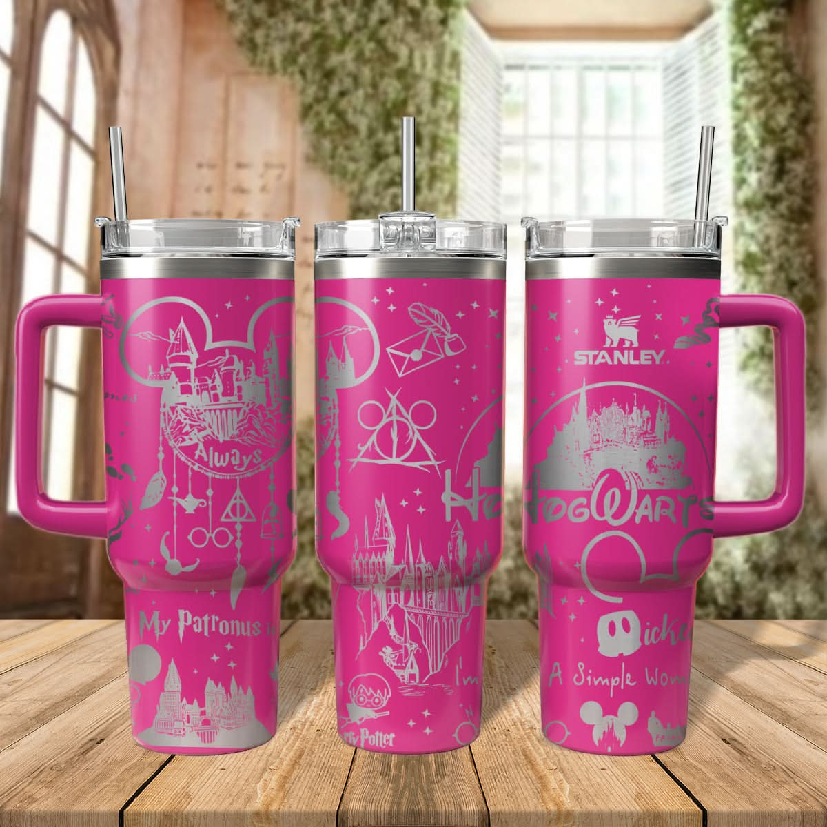 HP Disney Wizards Engraved Tumbler - 408HLHNTB076