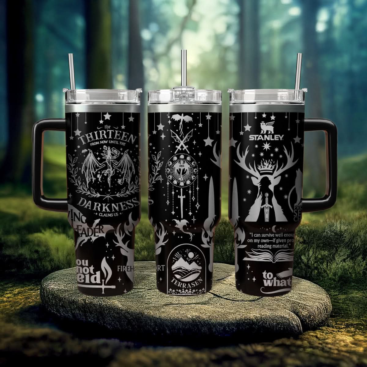 Throne Of Glass 40oz Tumbler - 407VTHNTB037