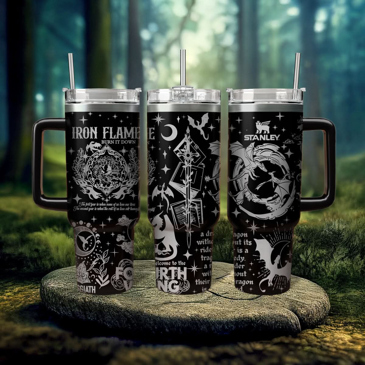 Iron Flame 40oz Tumbler - 407VTHNTB027