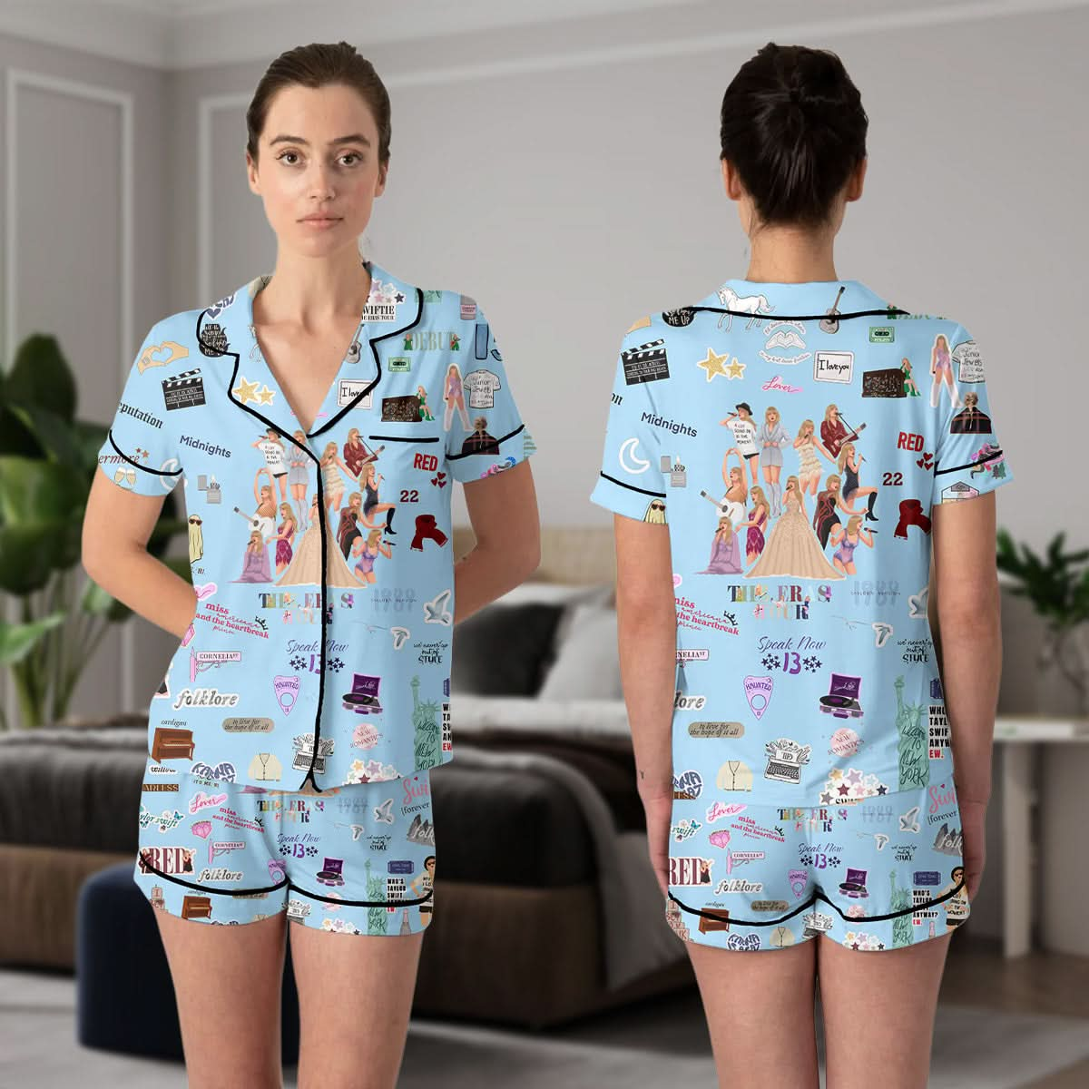 Eras Tour Pajama Set 408VTHNPJ017